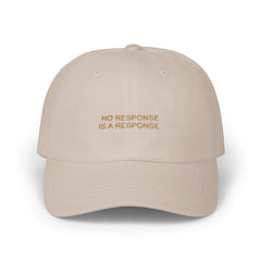 The OBL!V Premium Trending Classic  Cap - No Response is a Response, Premium Accessory, Trendy Cap, Everyday Wear