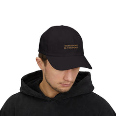 The OBL!V Premium Trending Classic  Cap - No Response is a Response, Premium Accessory, Trendy Cap, Everyday Wear
