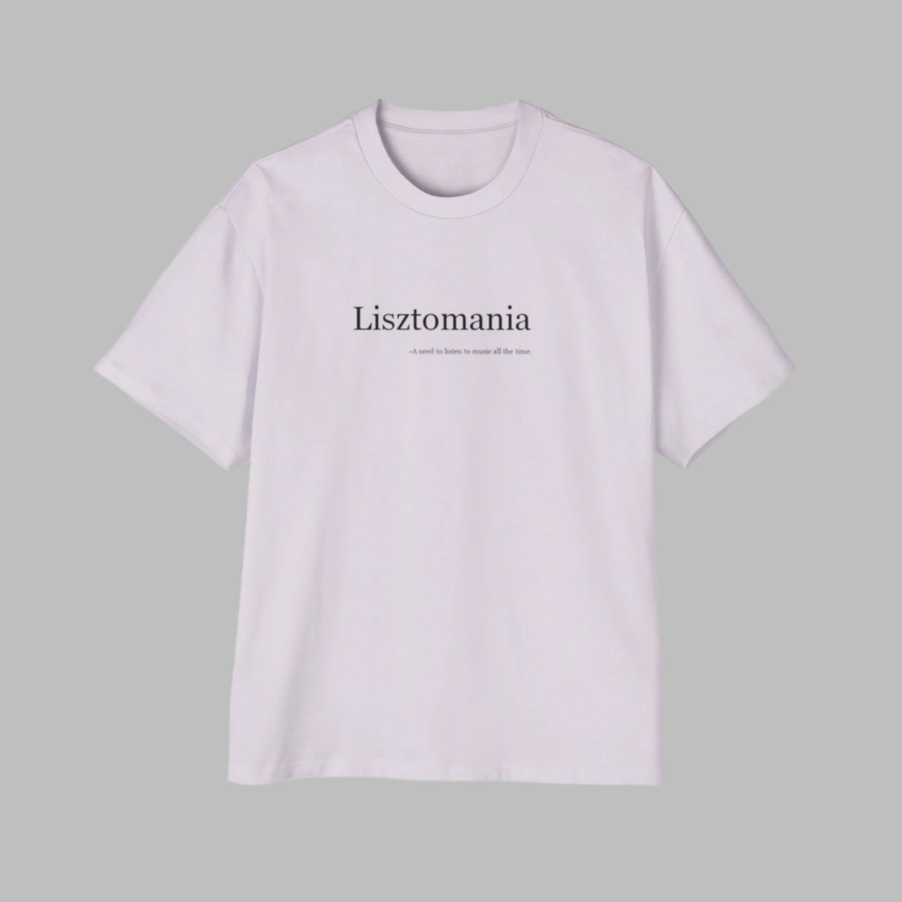 Lisztomania Graphic Tee for Music Lovers - Premium Heavy Oversized T-Shirt