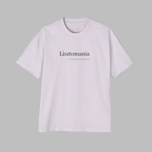 Lisztomania Graphic Tee for Music Lovers - Premium Heavy Oversized T-Shirt
