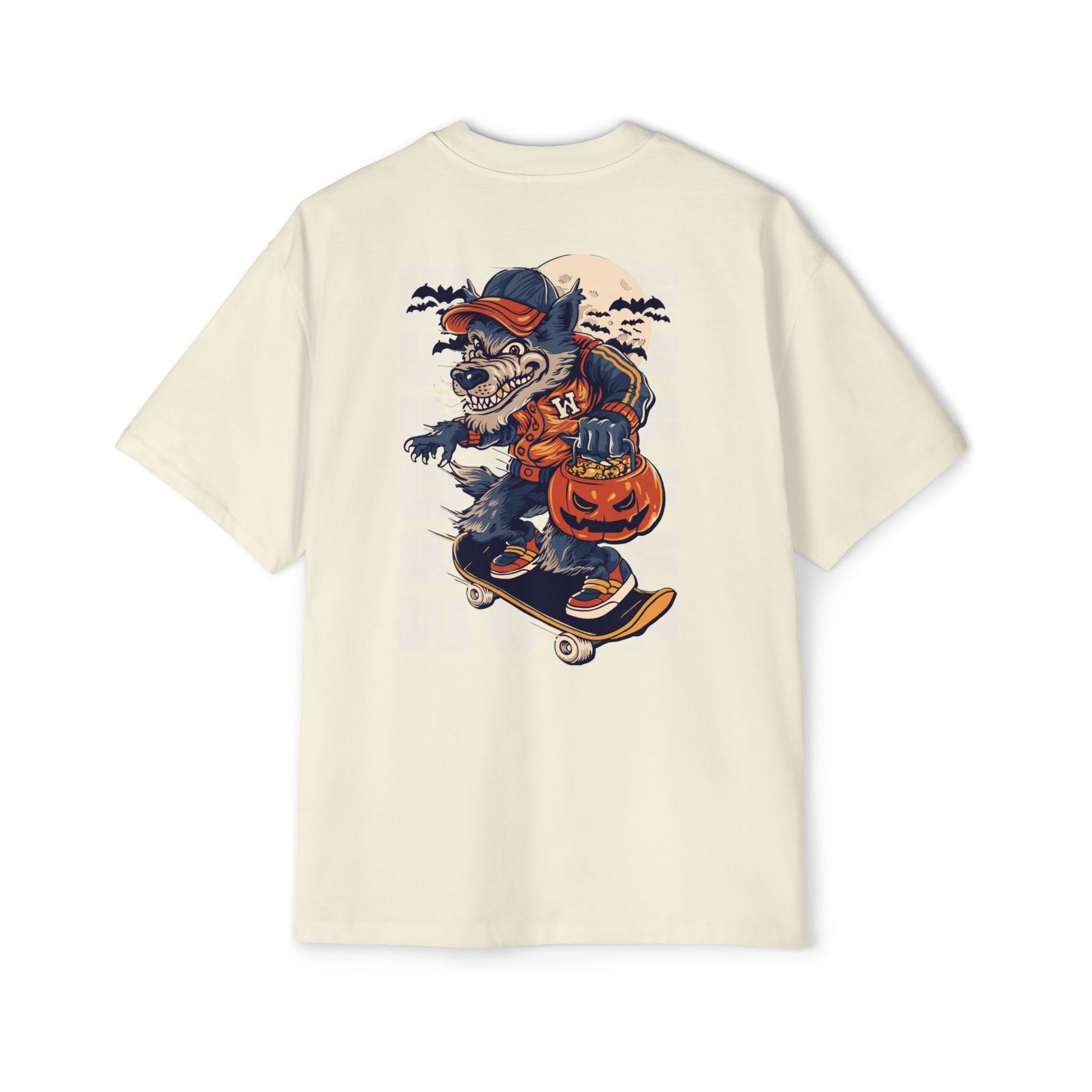 Werewolf on Wheels Oversized-Tee
