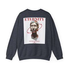 Eternity Graphic Sweatshirt, Premium Crewneck, OBL!V Fashion Layer, Luxury Everyday Wear