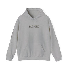Blessed Premium Hooded Sweatshirt, Streetwear Style, Casual Everyday Wear, Spiritual Apparel