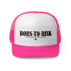 Born to Risk Trucker Cap - Stylish Mesh Hat for Adventurers