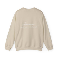Motivational Crewneck Sweatshirt - Inspirational  for Adults, Premium Wear, Self-Care Reminder, Perfect for Streetwear