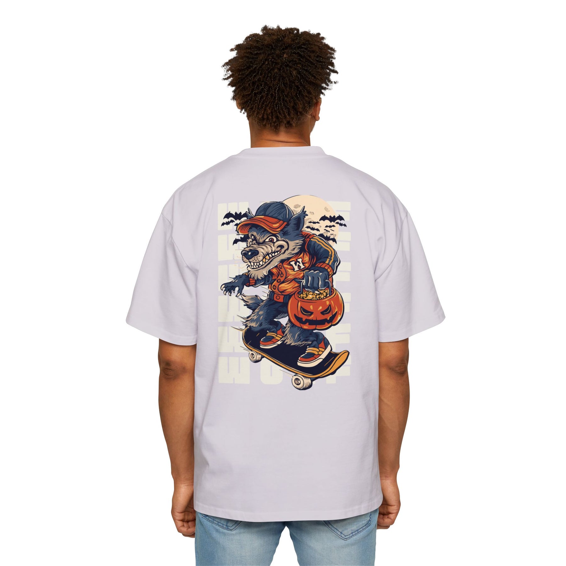 Werewolf on Wheels Oversized-Tee