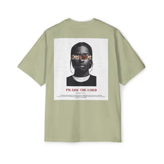 Men's Premium Oversized Tee - 'PRAISE THE LORD' Graphic Tee for Casual Wear