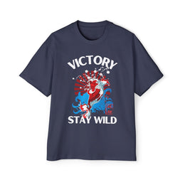The Koi's Wild Ride to Victory Oversized-Tee — thumb 14