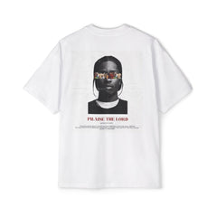 Men's Premium Oversized Tee - 'PRAISE THE LORD' Graphic Tee for Casual Wear