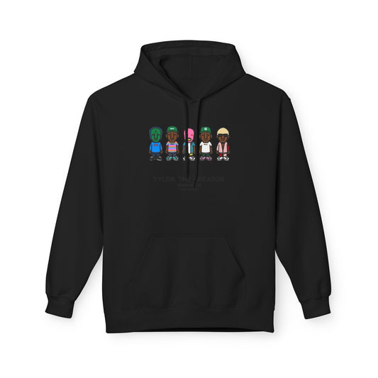 Tyler, the Creator Inspired Fleece Hoodie, Premium Pullover Sweatshirt, Cozy Streetwear, Gift for OBL!V Lovers, Comfy Lounge Wear