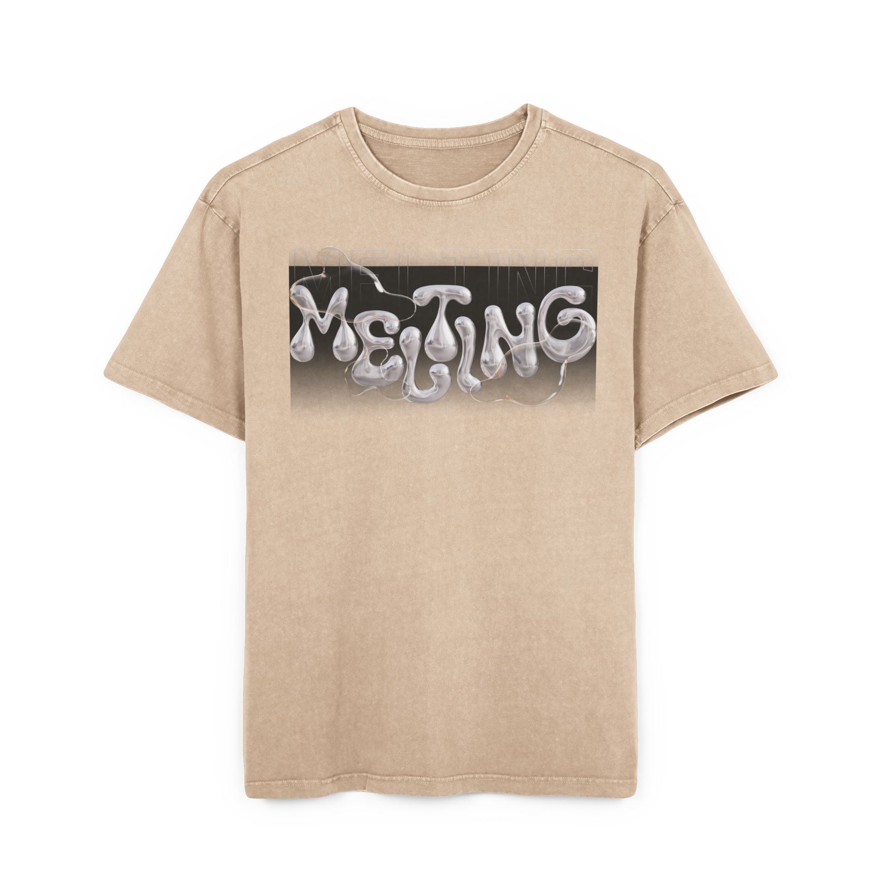 Men's Acid Washed Heavy Oversize Tee
