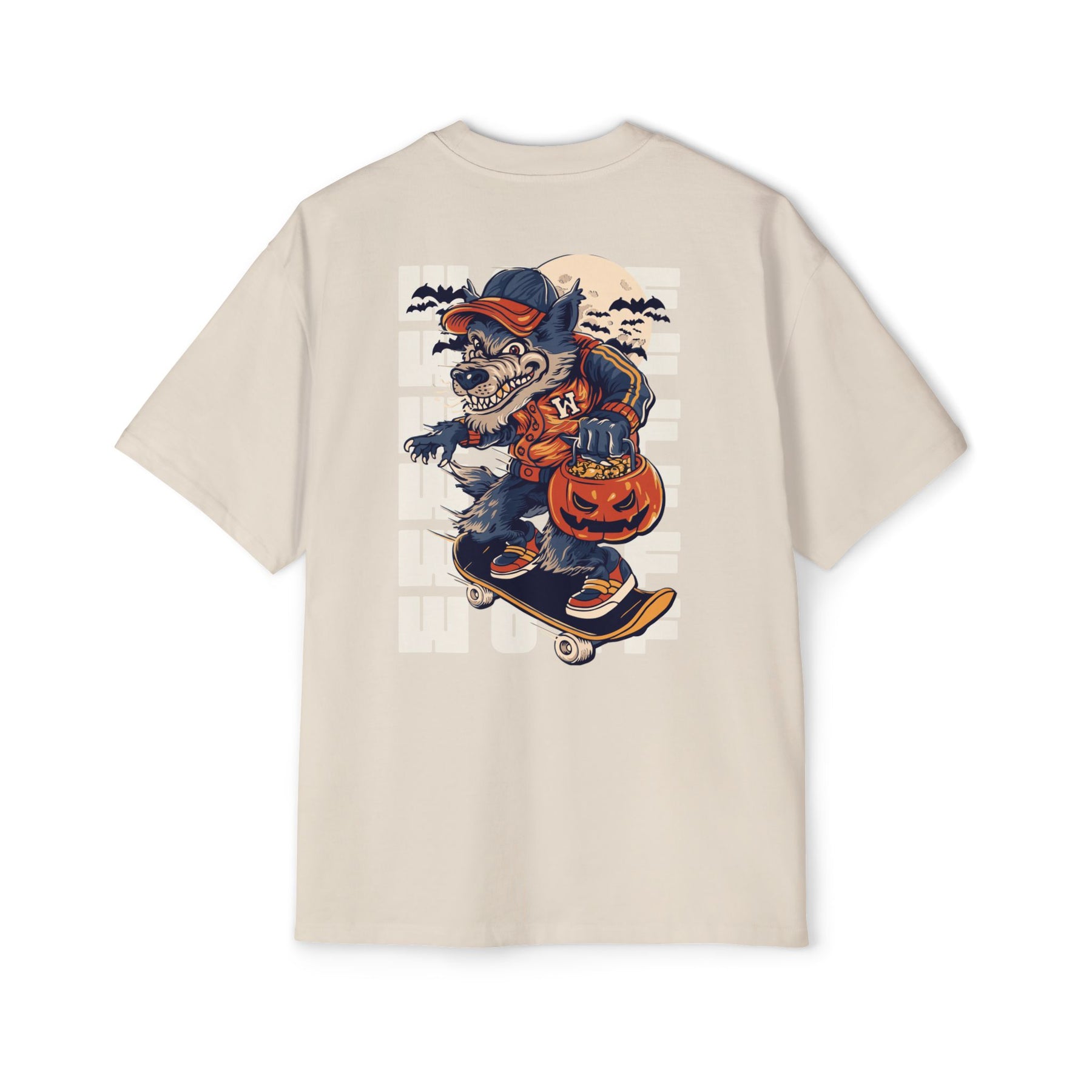 Werewolf on Wheels Oversized-Tee