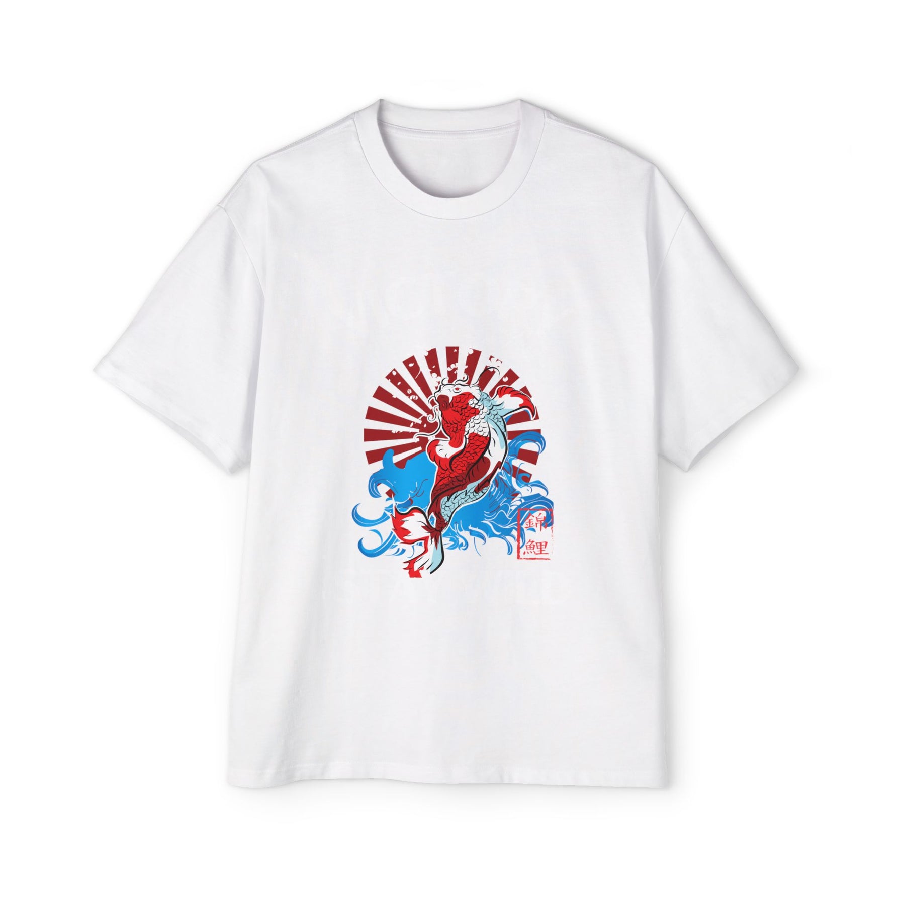 The Koi's Wild Ride to Victory Oversized-Tee