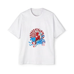 The Koi's Wild Ride to Victory Oversized-Tee — thumb 2