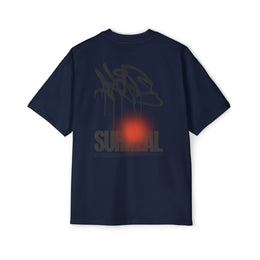 Surreal Graffiti Glow Graphic Oversized-Tee — thumb 49