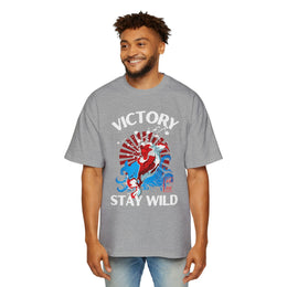 The Koi's Wild Ride to Victory Oversized-Tee — thumb 38