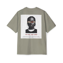 Men's Premium Oversized Tee - 'PRAISE THE LORD' Graphic Tee for Casual Wear