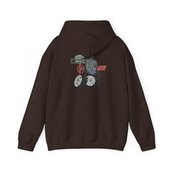 Blessed Premium Hooded Sweatshirt, Streetwear Style, Casual Everyday Wear, Spiritual Apparel