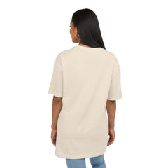 Premium Artistic Oversize Tee - Handprint Design for Creative Souls