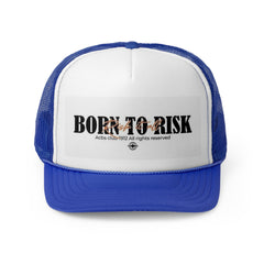 Born to Risk Trucker Cap - Stylish Mesh Hat for Adventurers