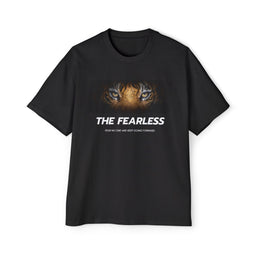 Men's Oversized Tee - The Fearless Black — thumb 1