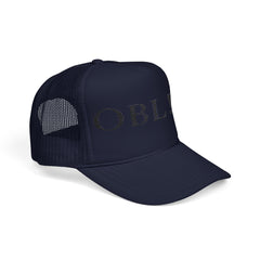 Bold Embroidered Foam Trucker Hat, Casual Hat, Adjustable Cap,  Trendy Hat for Outdoors and Festivals