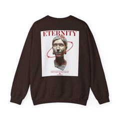 Eternity Graphic Sweatshirt, Premium Crewneck, OBL!V Fashion Layer, Luxury Everyday Wear
