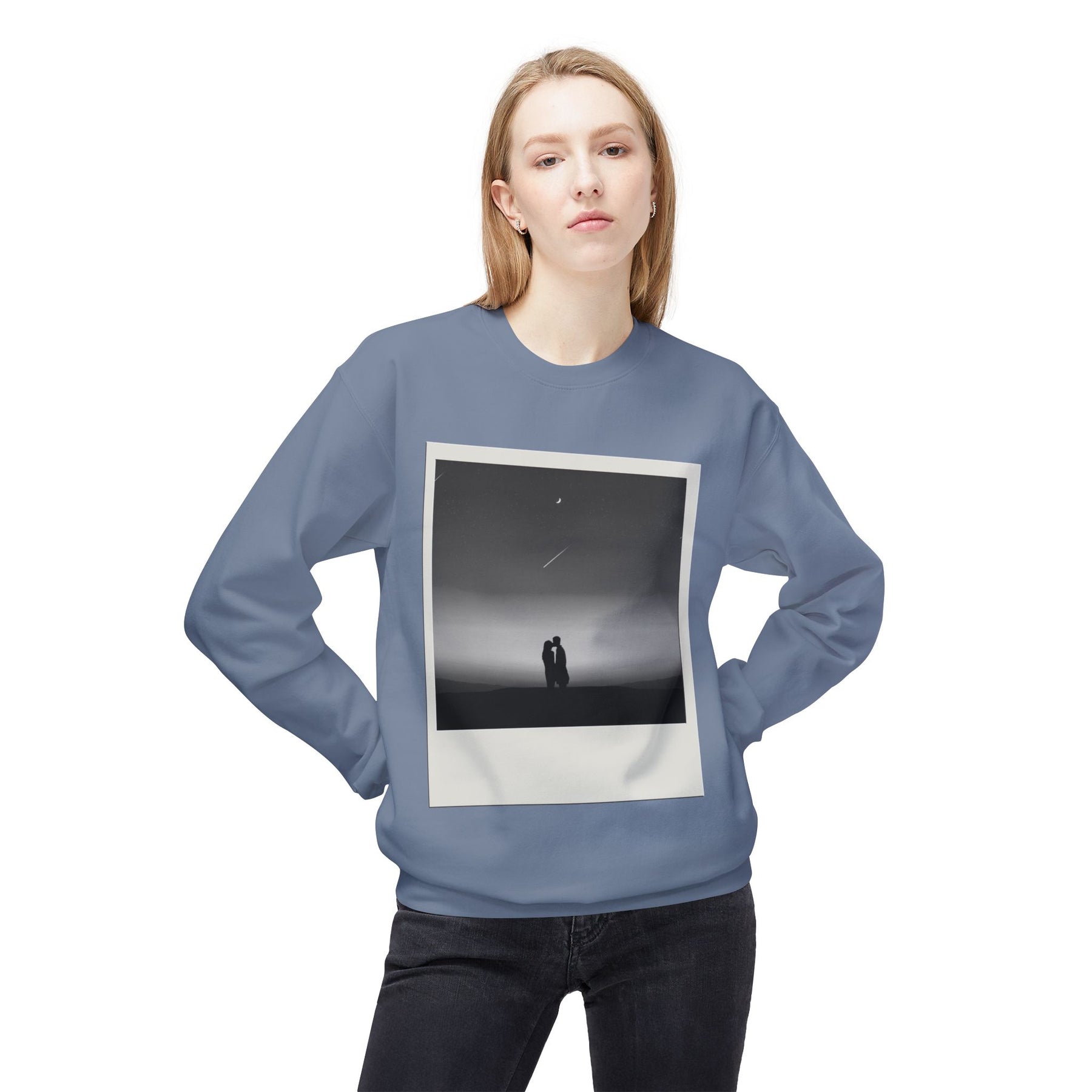 Polaroid Kiss Black Sweatshirt