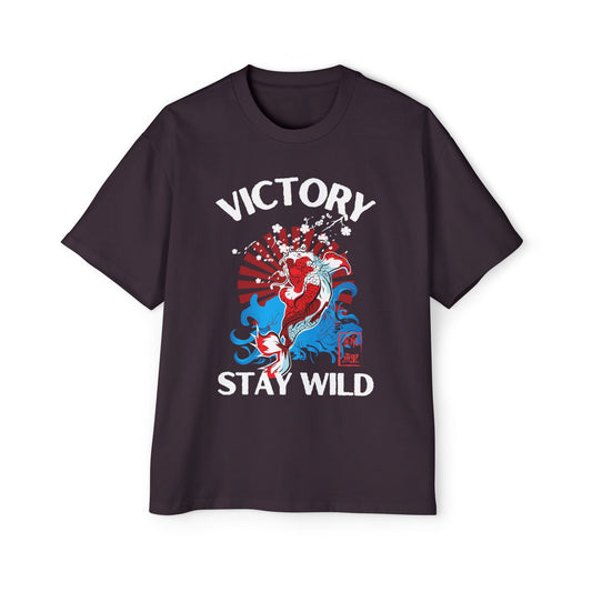 The Koi's Wild Ride to Victory Oversized-Tee
