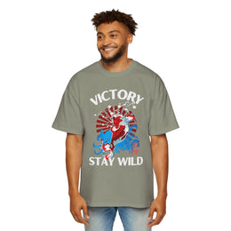 The Koi's Wild Ride to Victory Oversized-Tee — thumb 44