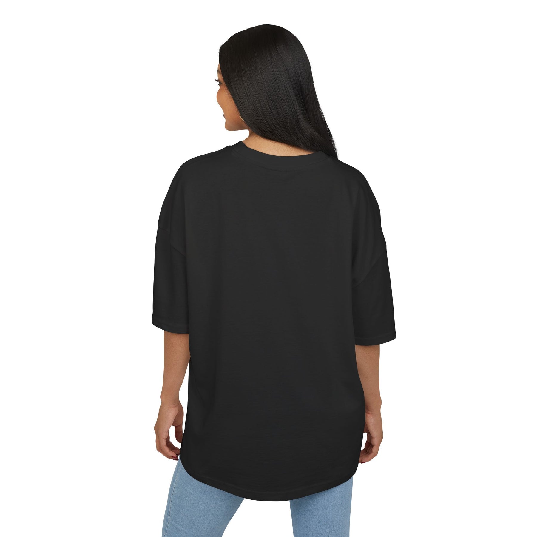 Oversized Tee - Olive Minimalist Unisex Cotton Box Tee