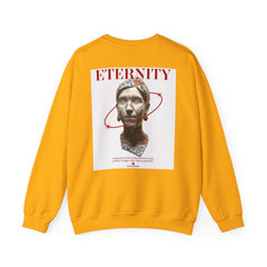 Eternity Graphic Sweatshirt, Premium Crewneck, OBL!V Fashion Layer, Luxury Everyday Wear