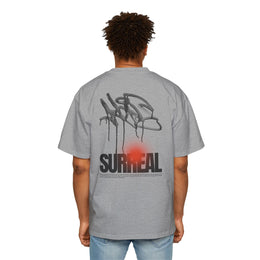 Surreal Graffiti Glow Graphic Oversized-Tee — thumb 36