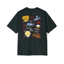 Stay Die and Dirty: Insanity, Madness, and Hustle Oversized-Tee — thumb 46