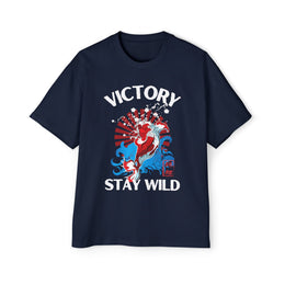 The Koi's Wild Ride to Victory Oversized-Tee — thumb 13