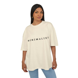 Oversized Tee - Olive Minimalist Unisex Cotton Box Tee — thumb 17