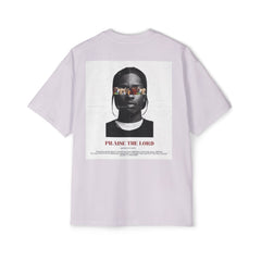 Men's Premium Oversized Tee - 'PRAISE THE LORD' Graphic Tee for Casual Wear