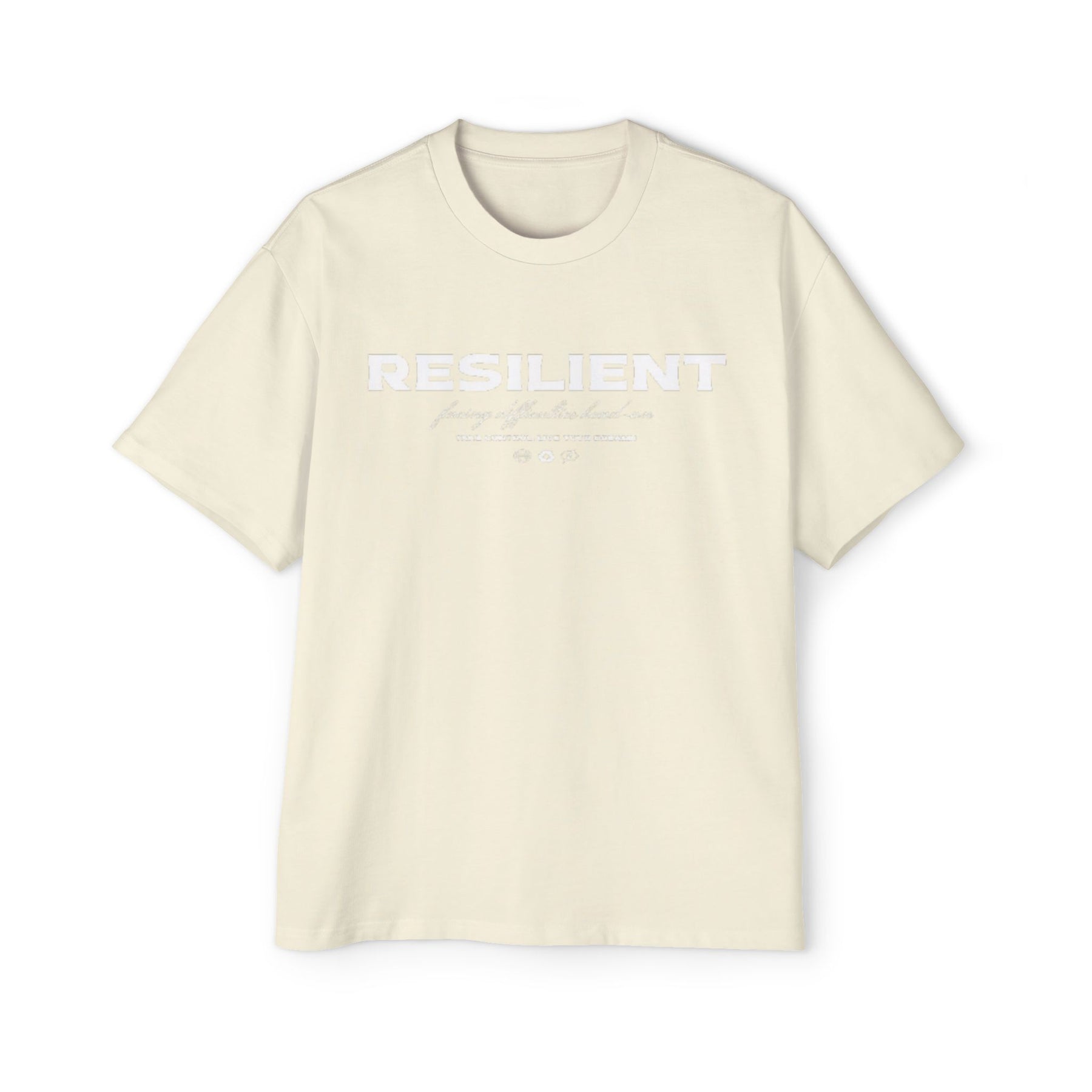 Oversized Resilient Tee - Casual Comfort for Everyday Strength