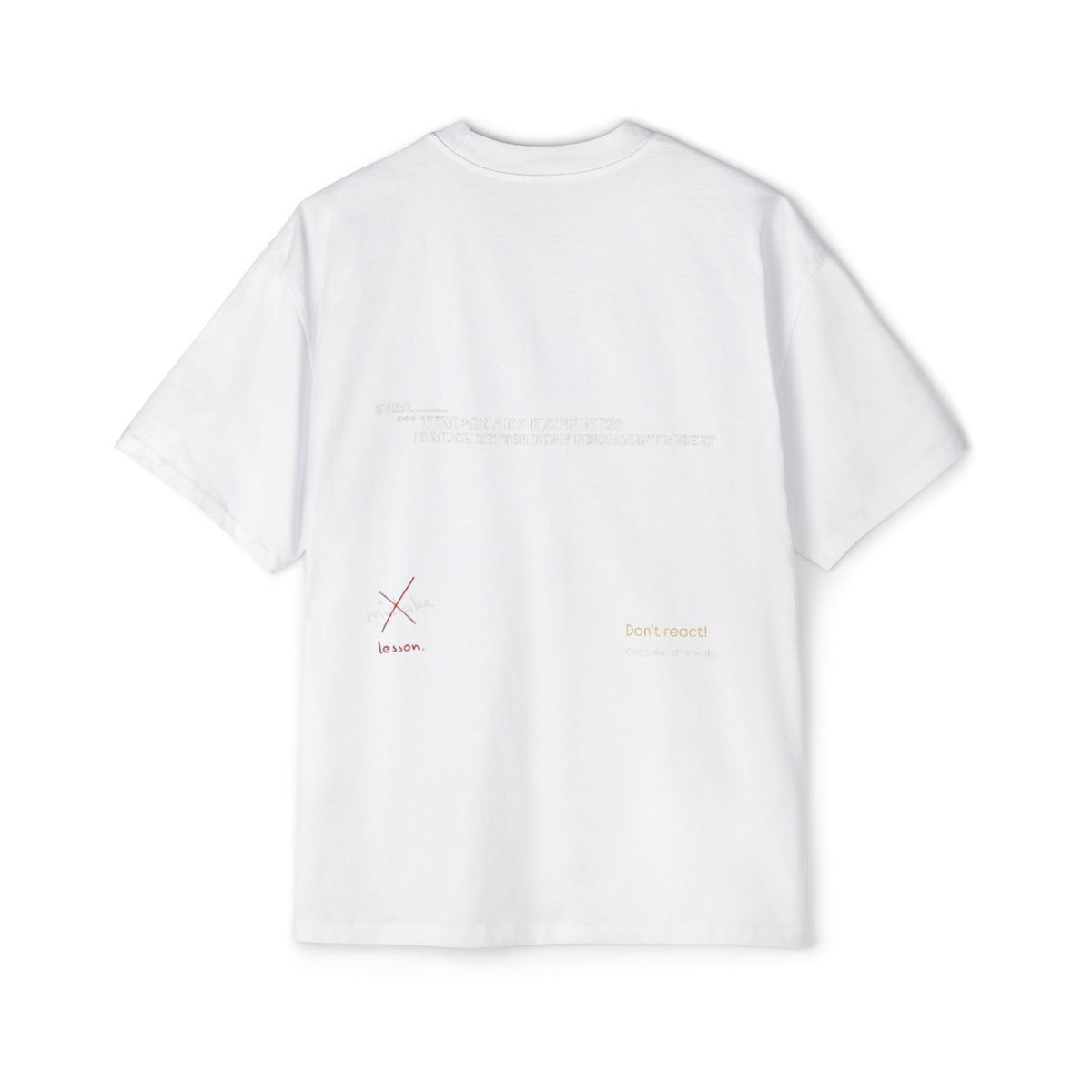 Men's Heavy Oversized Tee, Premium Top, Comfortable Streetwear, Graphic Tee,  Essential.. — image 19