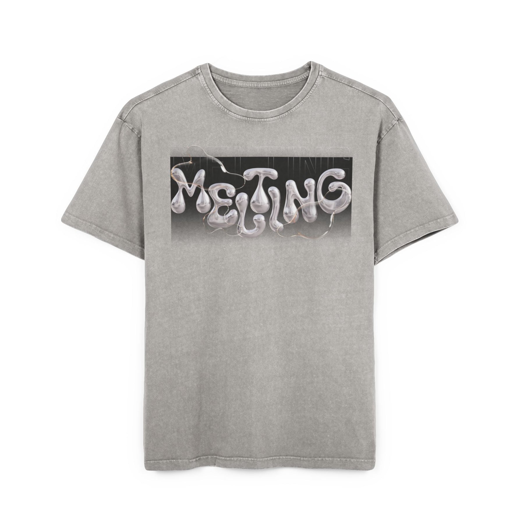Men's Acid Washed Heavy Oversize Tee
