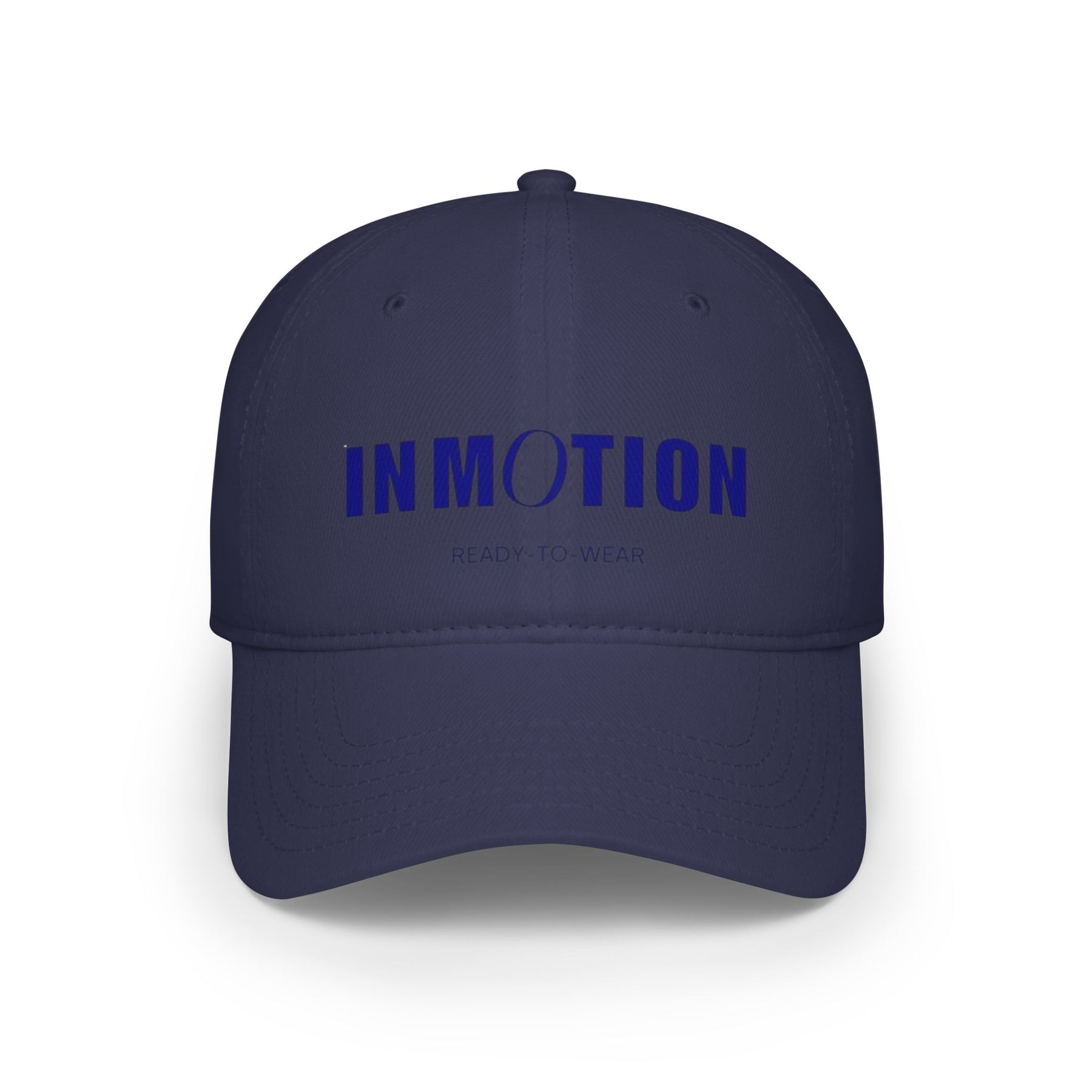 Stylish Red Baseball Cap - 'IN MOTION' Activewear Hat