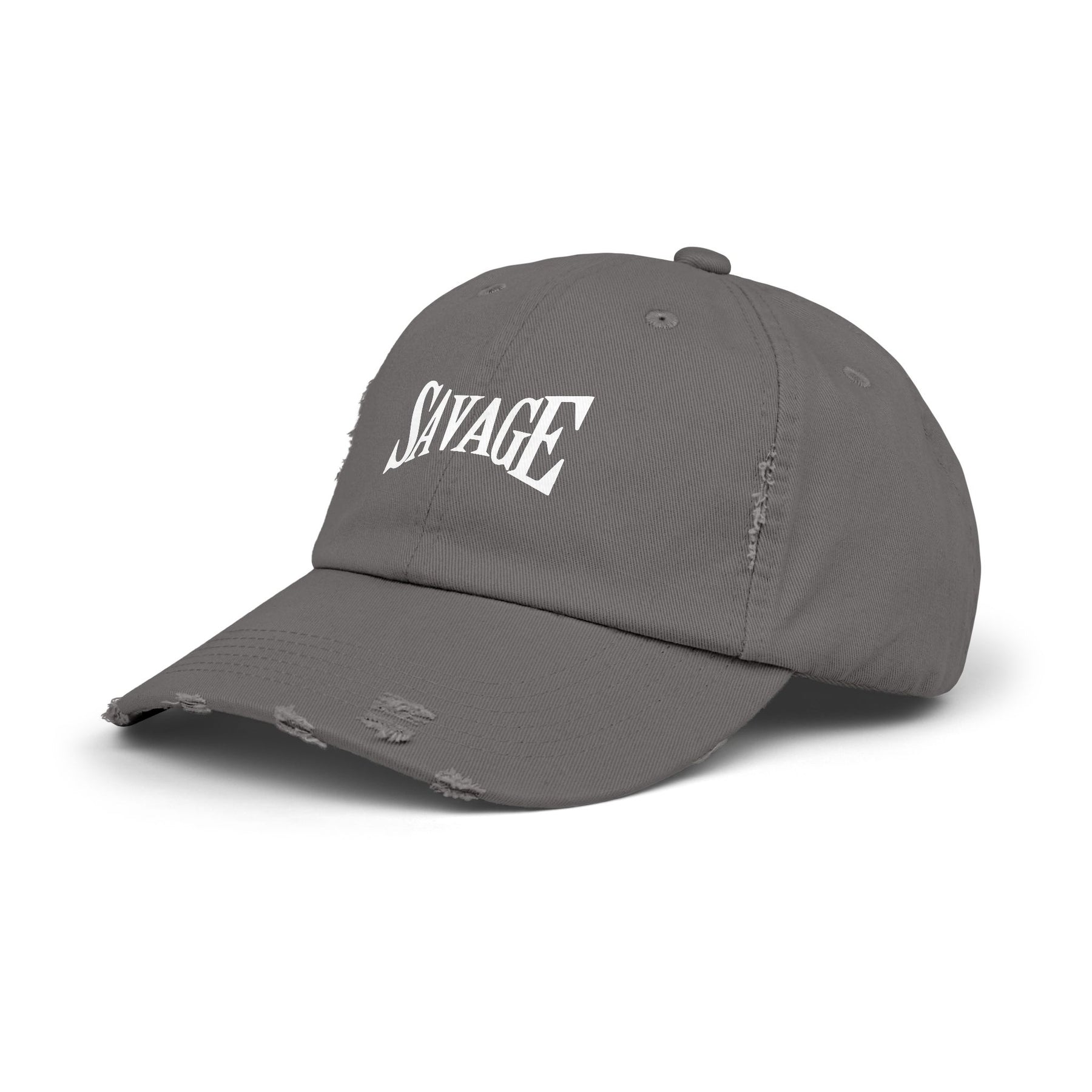 "SAVAGE Distressed Dad Hat"