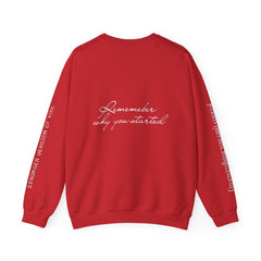 Motivational Crewneck Sweatshirt - Inspirational  for Adults, Premium Wear, Self-Care Reminder, Perfect for Streetwear