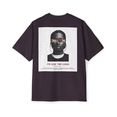 Men's Premium Oversized Tee - 'PRAISE THE LORD' Graphic Tee for Casual Wear