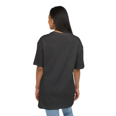 Premium Artistic Oversize Tee - Handprint Design for Creative Souls