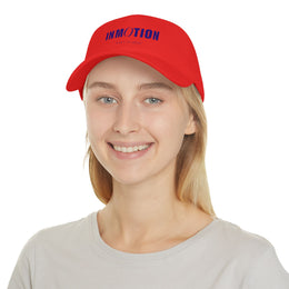 Stylish Red Baseball Cap - 'IN MOTION' Activewear Hat — thumb 13