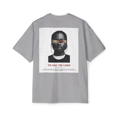 Men's Premium Oversized Tee - 'PRAISE THE LORD' Graphic Tee for Casual Wear