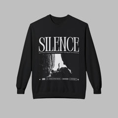 A new relaxed silence casual sweartshirt