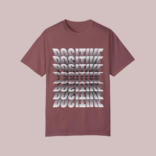 "Positive Reflection Graphic Tee".