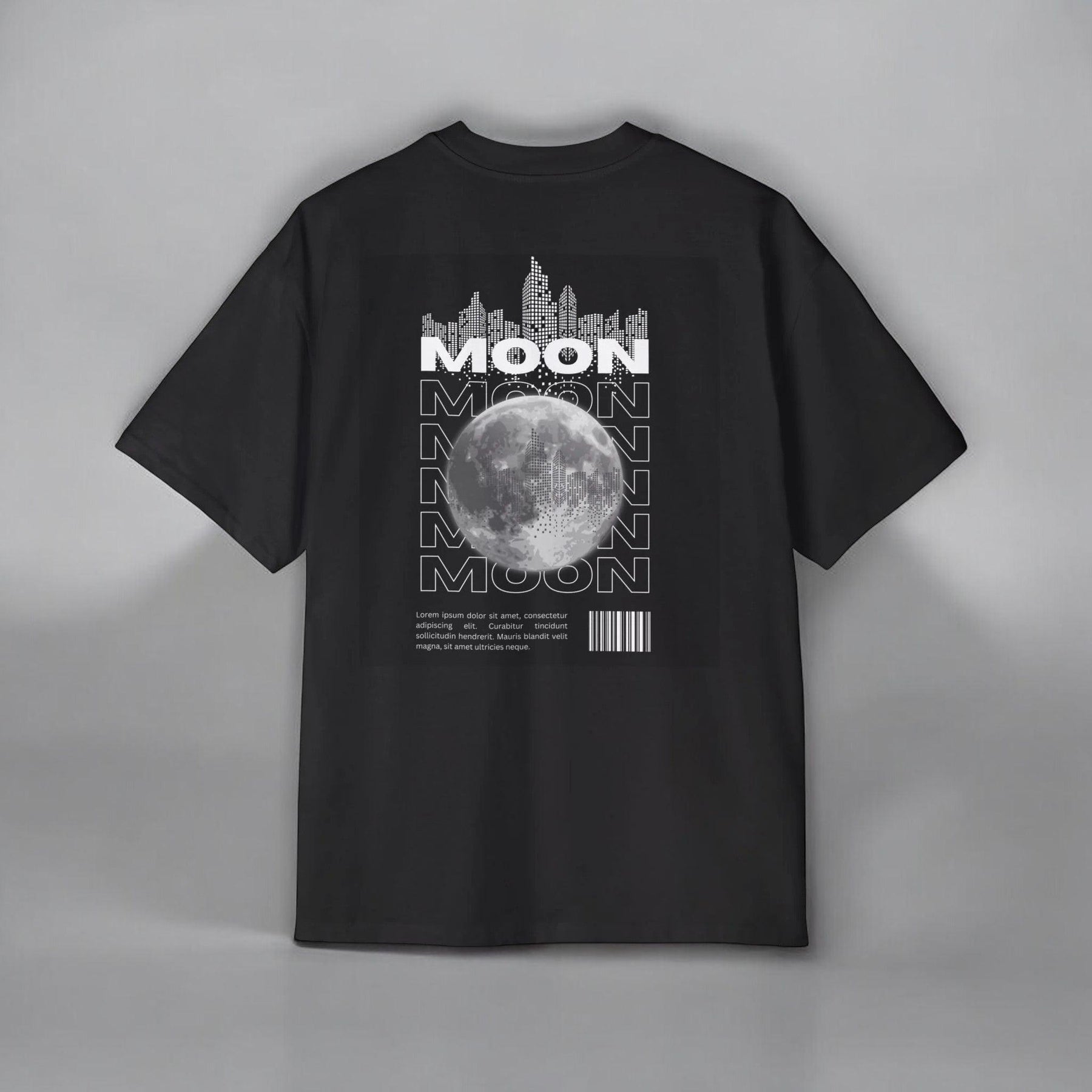 Moon Design Oversized T-Shirt